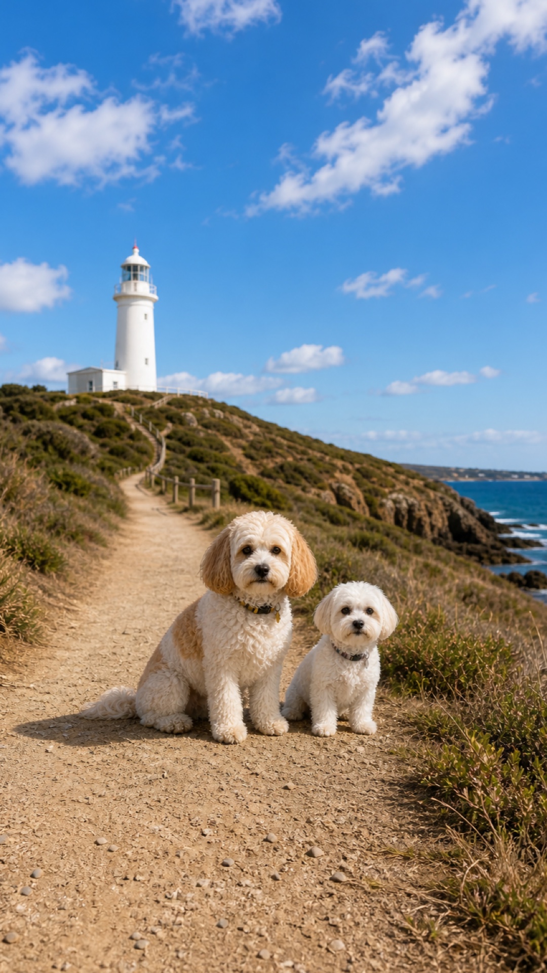 Lighthouse Coast phone wallpaper